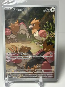 Pokemon TCG Spearow 151/132 Mega Evolution Illustration NM - Image 1