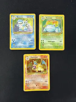 Pokemon Card Italian - Set Base Unlimited Full Set 102/102 - Played/Light Played - Image 3