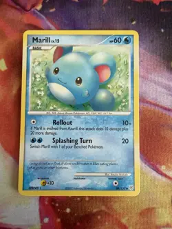 Pokemon TCG Marill Diamond & Pearl 88/130 Regular Common LP - Image 1