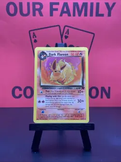 Dark Flareon 35/82 Team Rocket Uncommon Regular 1999 WOTC Pokemon TCG VLP - Image 1