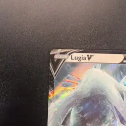 Pokemon Lugia v TCG 138/195 Sword & Shield Silver Tempest Holo Card - NM! - Image 3