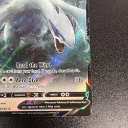 Pokemon Lugia v TCG 138/195 Sword & Shield Silver Tempest Holo Card - NM! - Image 5