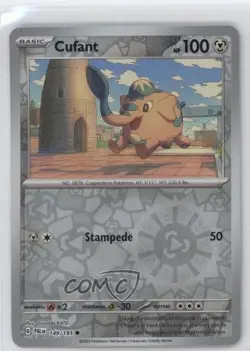 Cufant Reverse Foil Pokemon SV02: Paldea Evolved #149 - Image 1