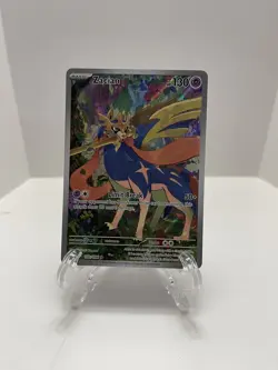 Zacian Pokemon Phantasmal Flames 100/094 Illustration Mint - Image 1