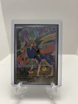 Zacian Pokemon Phantasmal Flames 100/094 Illustration Mint - Image 3