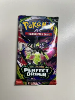 Pokemon Perfect Order Booster Packs Art Set W/ Acrylic Case - Image 4