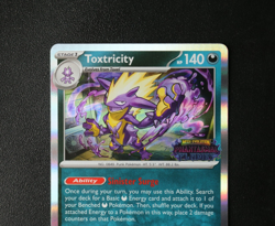 Pokemon Card TCG - Toxtricity MEP 017 - Phantasmal Flames - Stamped Promo - NM ⭐ - Image 2
