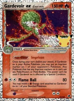 Gardevoir ex 93/101 Celebrations: Classic Collection Pokemon Holo NM - Image 1