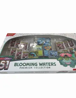 Pokemon Scarlet & Violet 151 Blooming Waters Premium Collection Box New, Sealed - Image 1