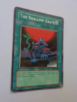The Shallow Grave PSV-036 (Silver Rare, Unlimited, DAMAGED) Yugioh - GOATS - Image 1