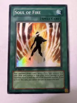Yugioh - Soul of Fire - Super - 1st - FOTB-EN031 - LP - Image 1