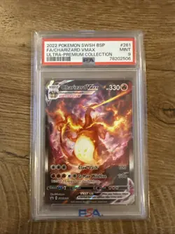 2022 Pokemon BSP FA Charizard VMAX Ultra Premium Collection #261 MINT PSA 9 - Image 1