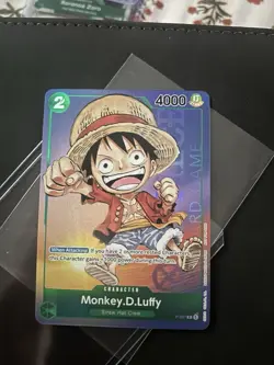 Monkey.D.Luffy (Gen Con 2023) P-037 One Piece Promotion Cards Foil - Image 1