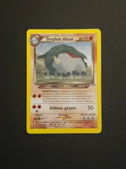🇨🇵 Donphan Obscur 3/105 Holo ✨ Near Mint Neo Destiny Wizards FR Pokemon - Image 5