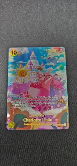 Charlotte Linlin (SP) OP03-114 Super Rare Wings of the Captain One Piece Foil NM - Image 2