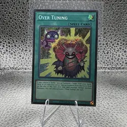 Over Tuning BLGG-EN034 Secret Rare 1st Ed NM Yugioh - Image 1