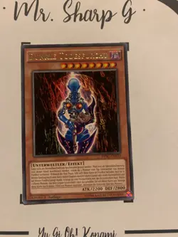 DUNKLE TODESFURCHT - 1. AUFLAGE DPBC-DE033 DEUTSCH Yu-Gi-Oh! CARD RARE KONAMI - Image 2