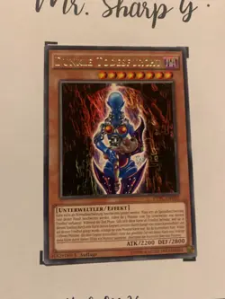 DUNKLE TODESFURCHT - 1. AUFLAGE DPBC-DE033 DEUTSCH Yu-Gi-Oh! CARD RARE KONAMI - Image 4