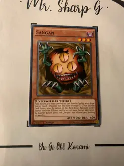 SANGAN - 1. AUFLAGE DPRP-DE038 DEUTSCH Yu-Gi-Oh! CARD COMMON KONAMI 2016 TCG - Image 4
