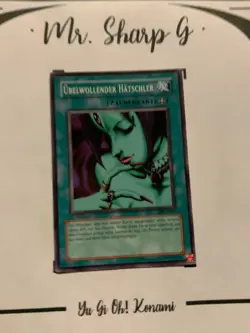 UBELWOLLENDER HATSCHLER - 1. AUFLAGE SRL-G005 DEUTSCH Yu-Gi-Oh! CARD COMMON - Image 2