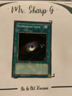 SCHWARZES LOCH - 1.AUFLAGE SDP-G026 DEUTSCH Yu-Gi-Oh! CARD COMMON KONAMI TCG OCG - Image 2