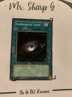 SCHWARZES LOCH - 1.AUFLAGE SDP-G026 DEUTSCH Yu-Gi-Oh! CARD COMMON KONAMI TCG OCG - Image 3