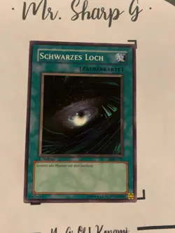 SCHWARZES LOCH - 1.AUFLAGE SDP-G026 DEUTSCH Yu-Gi-Oh! CARD COMMON KONAMI TCG OCG - Image 4