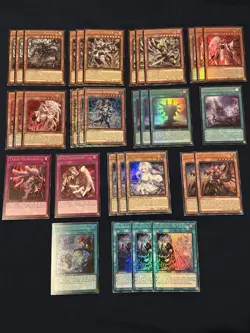 Yugioh HecaHands Main/Extra Deck TCG + Partial Fiendsmith & 3 Fallen - Image 1