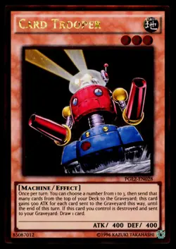 Card Trooper - PGL2-EN028 NM Premium Gold: Return of the Bling Yu-Gi-Oh - Image 1