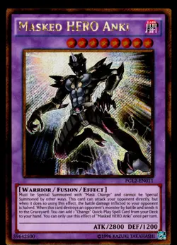 Masked HERO Anki - PGL2-EN011 LP Premium Gold: Return of the Bling Yu-Gi-Oh - Image 1