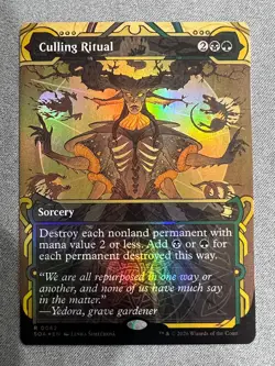 Culling Ritual FOIL MTG | NM/EX | Secrets of Strixhaven Mystical Archive - Image 1