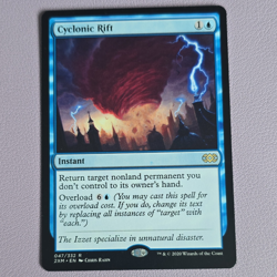 Wizards of the Coast Cyclonic Rift - Double Masters Rare Instant 047/332 - Image 1