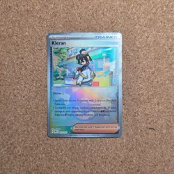 Pokemon TCG - Kieran - (Poke Ball Pattern) 113/131 Prismatic Evolutions Holo *PB - Image 1