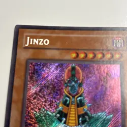 MP 1st Ed Jinzo PSV-000 Secret Rare Yugioh Card - Image 2