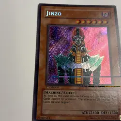 MP 1st Ed Jinzo PSV-000 Secret Rare Yugioh Card - Image 3