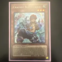 Yu-Gi-Oh! Chaos Origins - Secret Rare Crackle Blitzclique - CORI-EN012 NM - Image 1
