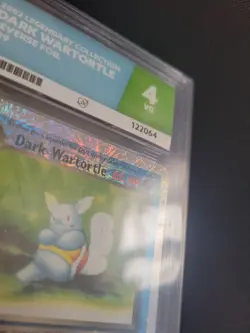 Pokemon Legendary Collection Dark Wartortle 39/110 Reverse Holo Uncommon Ace 4 - Image 3