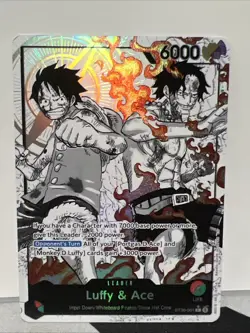 Luffy & Ace (Parallel) ST30-001 Starter Deck EX: Luffy & Ace Foil - Image 1