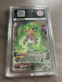 Dragon Ball Super Broly, Surge of Brutality Promo P-181 Graded Card Ace 10 - Image 2