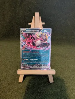 Pokemon TCG Fezandipity ex 038/064 Shrouded Fable Double Rare Holo NM - Image 1