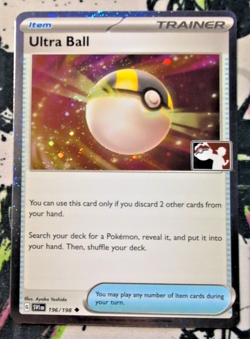 Ultra Ball 196/198 Holo Pokemon Play! Prize Pack Series 3/4 - Image 1