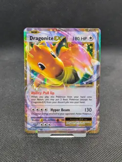 Pokemon Card Dragonite EX 72/108 Holo XY Evolutions NM - Image 1