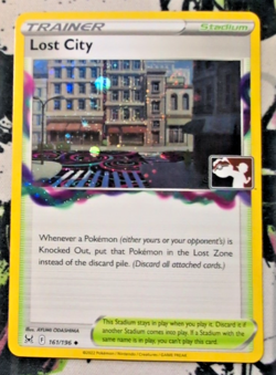 Lost City 161/196 Holo Pokemon Play! Prize Pack Series 3/4 - Image 1