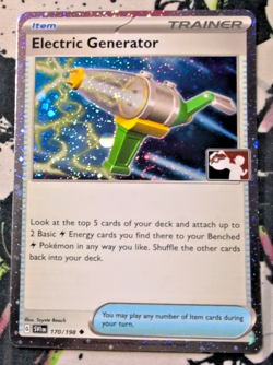 Electric Generator 170/198 Holo Pokemon Play! Prize Pack Series 3/4 - Image 1