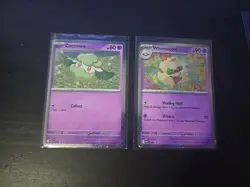 Cottonee MEP018 Whimsicott MEP019 Cosmos Promo SET Phantasmal Flames Pokemon NM - Image 3