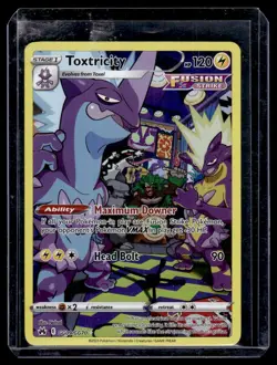 2023 Pokemon Crown Zenith Holo Rare Toxtricity GG09/GG70 (CF) - Image 1