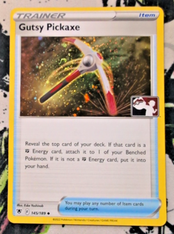 Gutsy Pickaxe 145/189 Holo Pokemon Play! Prize Pack Series 3 - Image 1
