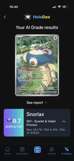 Pokemon Snorlax Promo 051 151 - Image 3