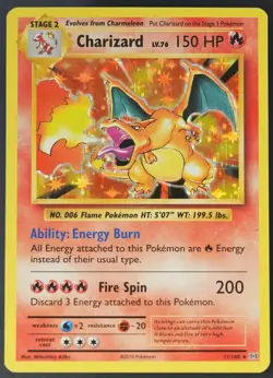 Pokemon - Charizard Holo - 11/108 - XY Evolutions - Rare Card - NM - Image 2