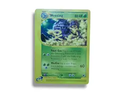 2002 Expedition Weezing 70/165 Non Holo Rare Vintage E-Reader Pokemon HP/DMG - Image 1